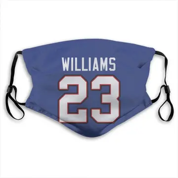 Aaron Williams Buffalo Bills Royal Blue Washable & Reusable Face Mask