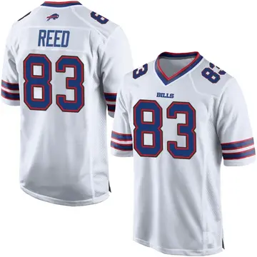 Men's Andre Reed Buffalo Bills Game White Jersey