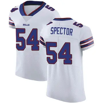 Men's Baylon Spector Buffalo Bills Elite White Vapor Untouchable Jersey