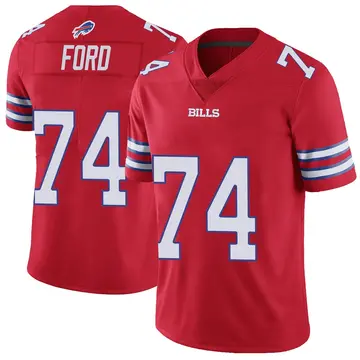 Men's Cody Ford Buffalo Bills Limited Red Color Rush Vapor Untouchable Jersey