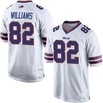 Men's Duke Williams Buffalo Bills Game White Jersey