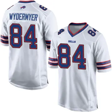 Men's Jalen Wydermyer Buffalo Bills Game White Jersey