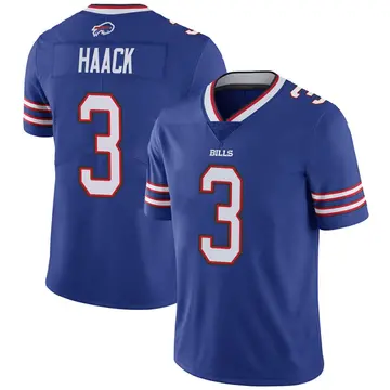 Men's Matt Haack Buffalo Bills Limited Royal Team Color Vapor Untouchable Jersey
