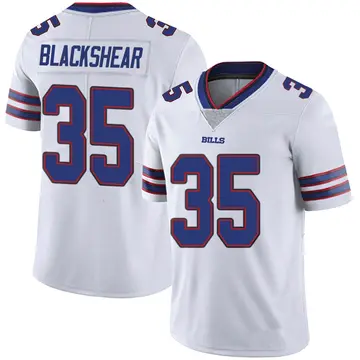 Men's Raheem Blackshear Buffalo Bills Limited White Color Rush Vapor Untouchable Jersey