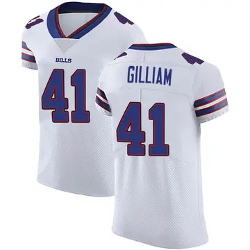 Men's Reggie Gilliam Buffalo Bills Elite White Vapor Untouchable Jersey