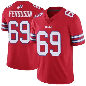 Men's Reid Ferguson Buffalo Bills Limited Red Color Rush Vapor Untouchable Jersey
