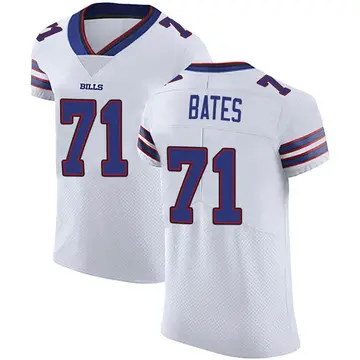 Men's Ryan Bates Buffalo Bills Elite White Vapor Untouchable Jersey