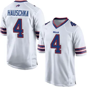 Men's Stephen Hauschka Buffalo Bills Game White Jersey