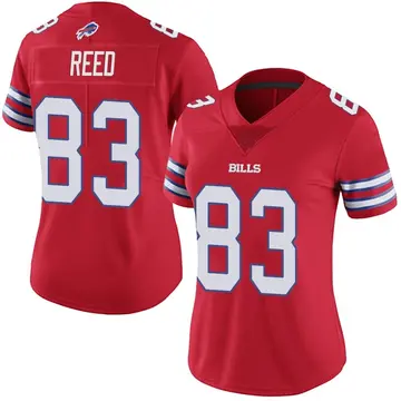 Women's Andre Reed Buffalo Bills Limited Red Color Rush Vapor Untouchable Jersey