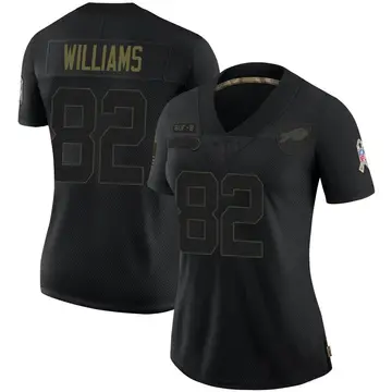 Women's Duke Williams Buffalo Bills Limited Black 2020 Salute To Service Jersey