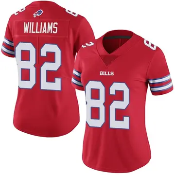 Women's Duke Williams Buffalo Bills Limited Red Color Rush Vapor Untouchable Jersey