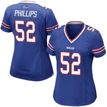 Women's Jordan Phillips Buffalo Bills Game Royal Blue Team Color Jersey