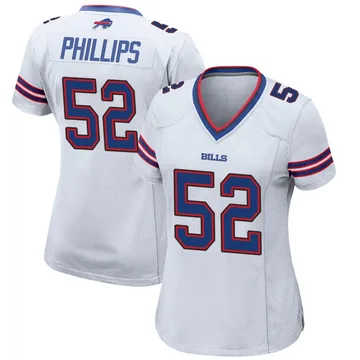 Women's Jordan Phillips Buffalo Bills Game White Jersey