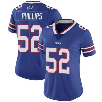 Women's Jordan Phillips Buffalo Bills Limited Royal Team Color Vapor Untouchable Jersey