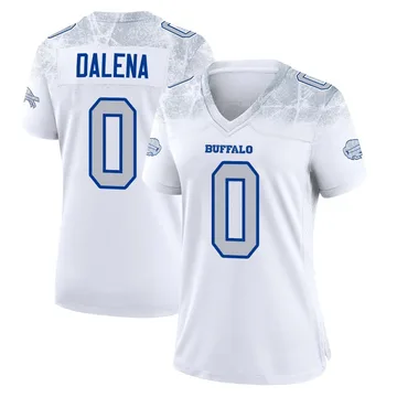 Women's Mac Dalena Buffalo Bills Game White 2025 Rivalries Collection Jersey