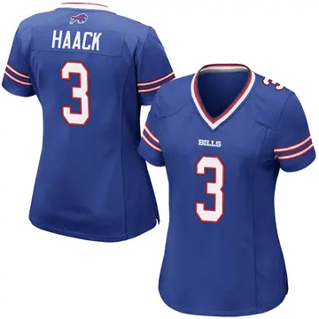 Women's Matt Haack Buffalo Bills Game Royal Blue Team Color Jersey