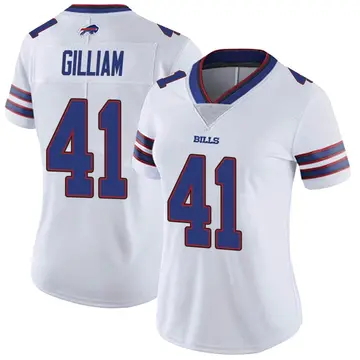 Women's Reggie Gilliam Buffalo Bills Limited White Color Rush Vapor Untouchable Jersey