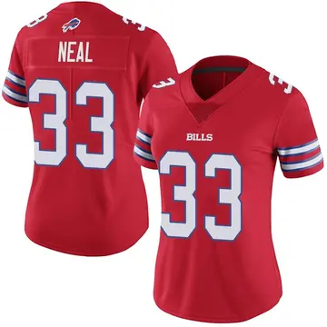 Women's Siran Neal Buffalo Bills Limited Red Color Rush Vapor Untouchable Jersey