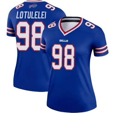Women's Star Lotulelei Buffalo Bills Legend Royal Jersey