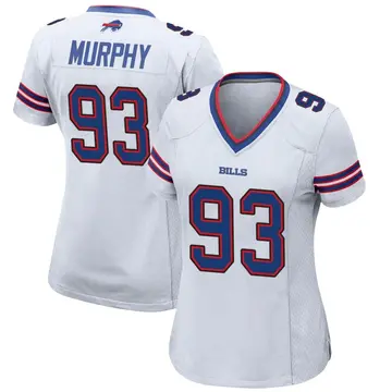 Women's Trent Murphy Buffalo Bills Game White Jersey