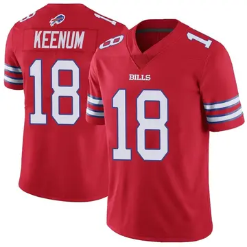 Youth Case Keenum Buffalo Bills Limited Red Color Rush Vapor Untouchable Jersey