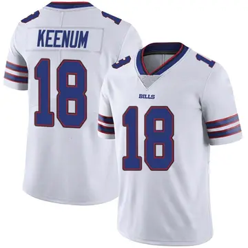 Youth Case Keenum Buffalo Bills Limited White Color Rush Vapor Untouchable Jersey