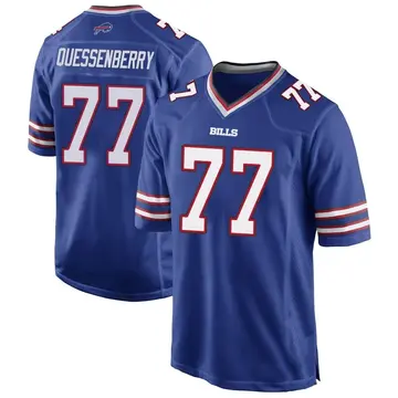 Youth David Quessenberry Buffalo Bills Game Royal Blue Team Color Jersey