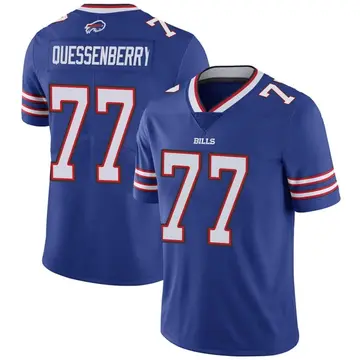 Youth David Quessenberry Buffalo Bills Limited Royal Team Color Vapor Untouchable Jersey