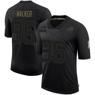 Youth Deone Walker Buffalo Bills Limited Black 2020 Salute To Service Jersey