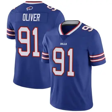 Youth Ed Oliver Buffalo Bills Limited Royal Team Color Vapor Untouchable Jersey