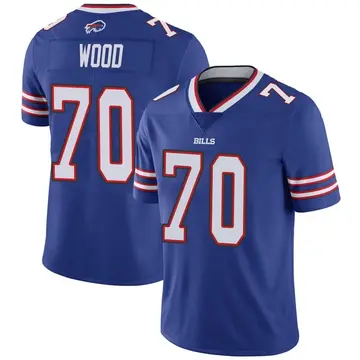 Youth Eric Wood Buffalo Bills Limited Royal Team Color Vapor Untouchable Jersey