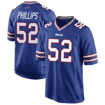Youth Jordan Phillips Buffalo Bills Game Royal Blue Team Color Jersey