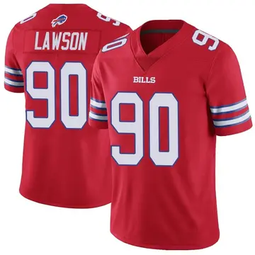 Youth Shaq Lawson Buffalo Bills Limited Red Color Rush Vapor Untouchable Jersey