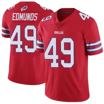 Youth Tremaine Edmunds Buffalo Bills Limited Red Color Rush Vapor Untouchable Jersey