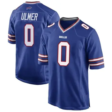 Youth Will Ulmer Buffalo Bills Game Royal Blue Team Color Jersey