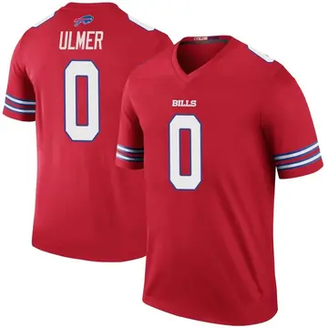 Youth Will Ulmer Buffalo Bills Legend Red Color Rush Jersey